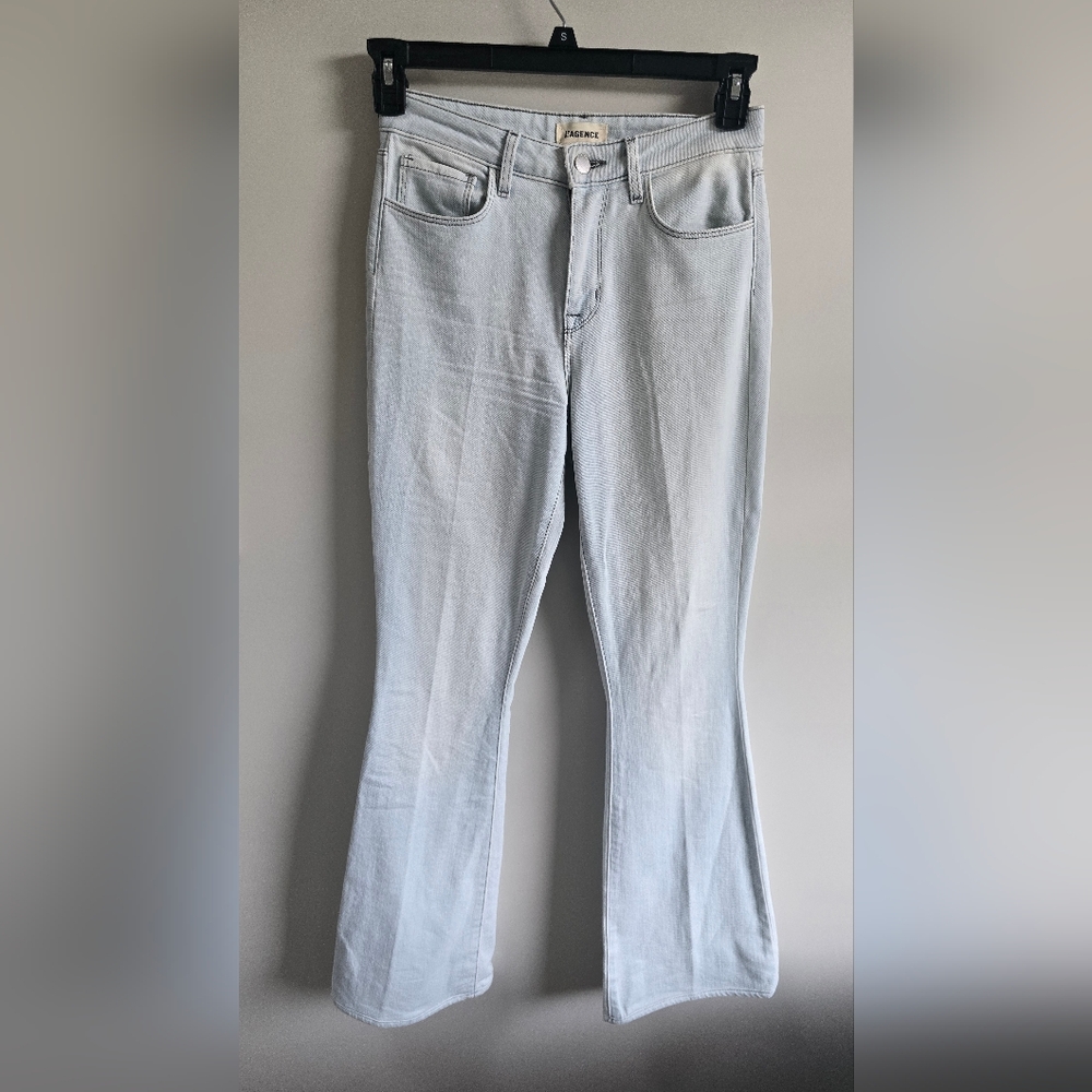 L'Agence Light Blue Flare Women's Jeans